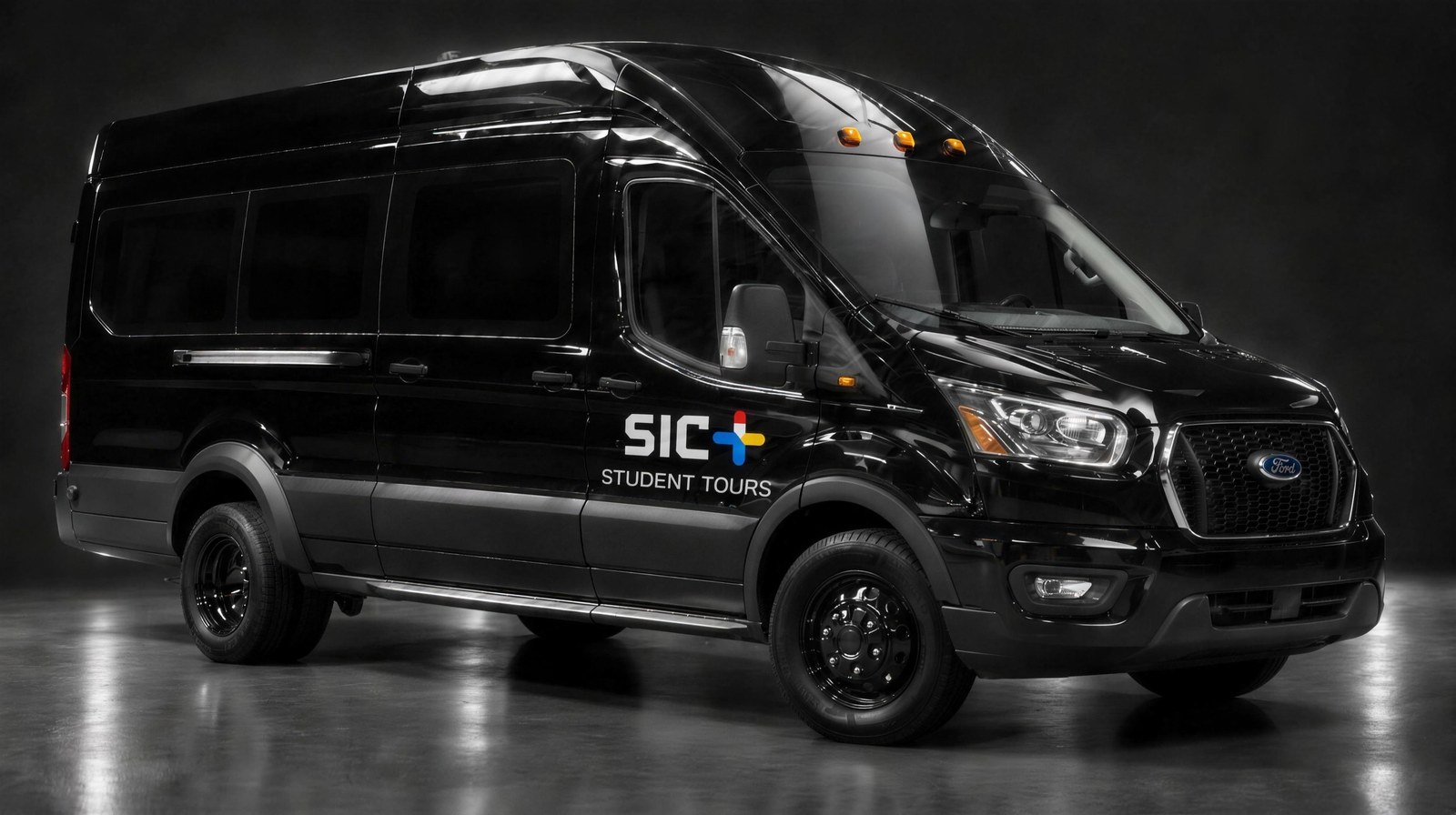 SIC+ Student Tours van